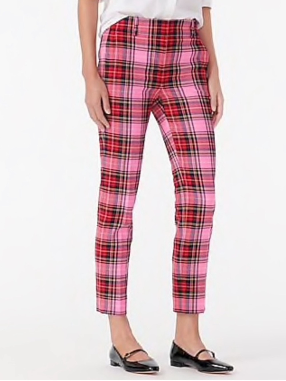 JCREW pink bubblegum CAMERON PANT SZ 2 EUC